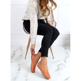 BM Oranžové prolamované mokasíny XR-1R6 Orange oranžový 2 BM Oranžové prolamované mokasíny XR-1R6 Orange oranžový 2