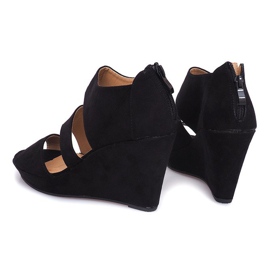 Sandály Espadrilles J-13 Black černý 1