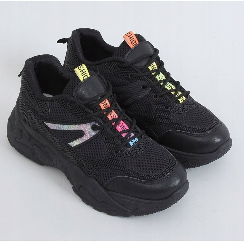 Černá dámská sportovní obuv BM-590 Allblack černý 1
