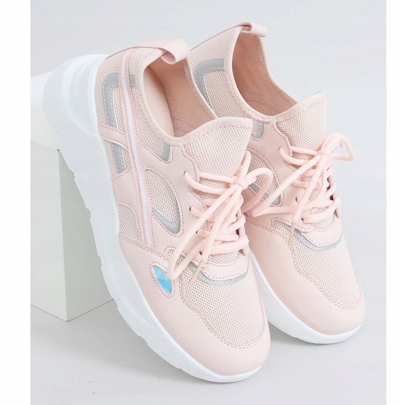 Růžová sportovní obuv B0-560 Pink růžový 1