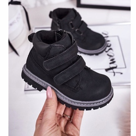 Apawwa Dětský suchý zip Moa Black černý 1