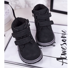 Apawwa Dětský suchý zip Moa Black černý 2