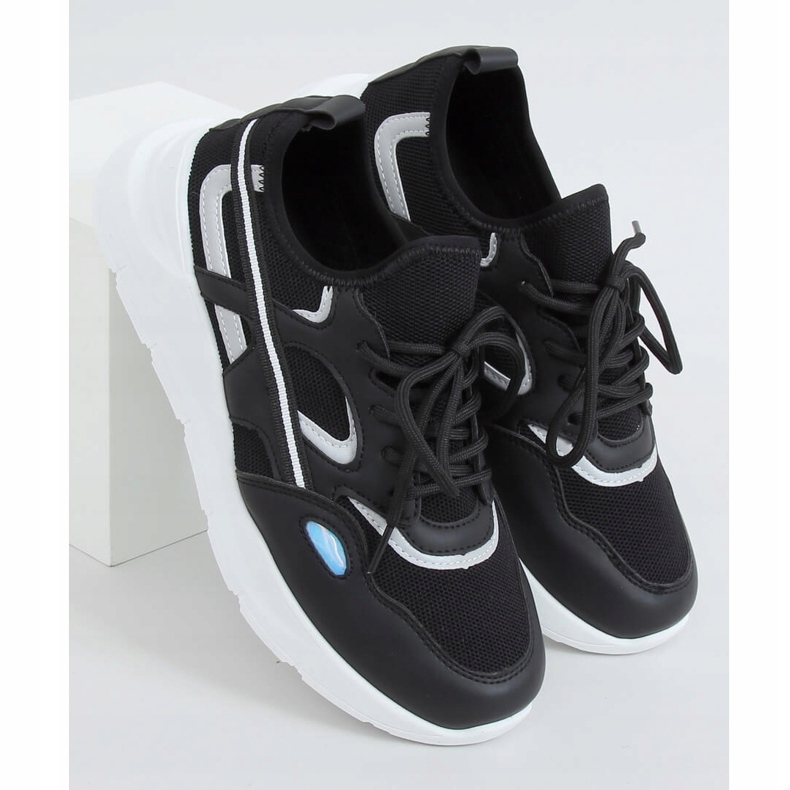 Černá sportovní obuv B0-560 Černá 1