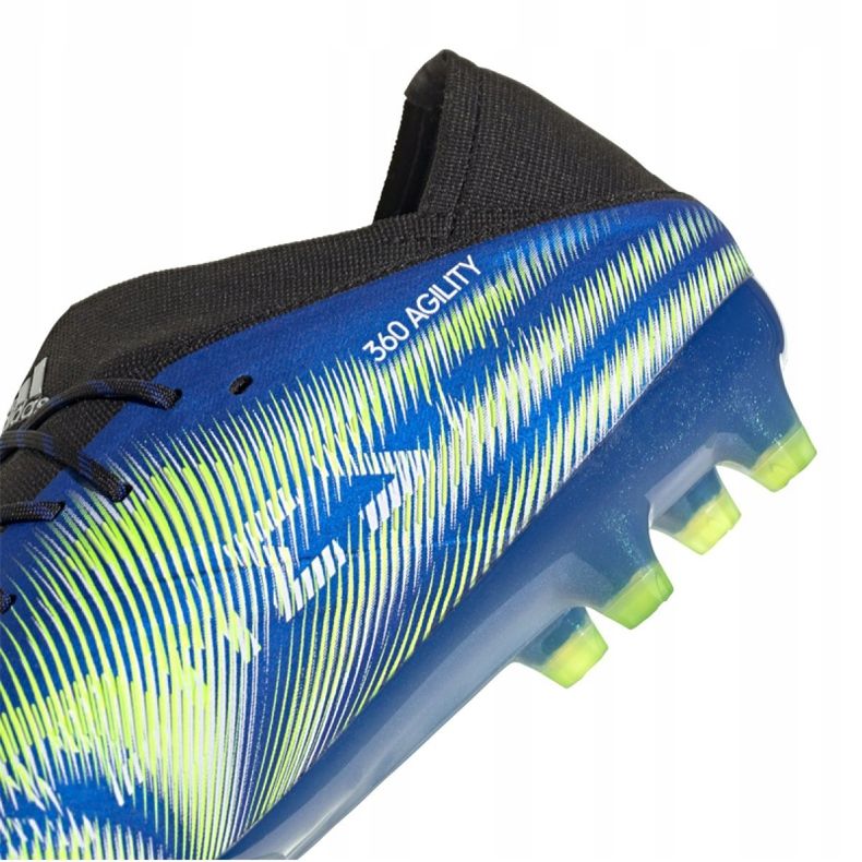 Kopačky Adidas Nemeziz.1 Ag M FW7325 vícebarevný modrý 2