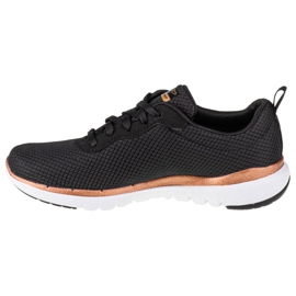 Boty Skechers Flex Appeal 3.0 W 13070-BKRG černá zlatý 1 Boty Skechers Flex Appeal 3.0 W 13070-BKRG černá zlatý 1