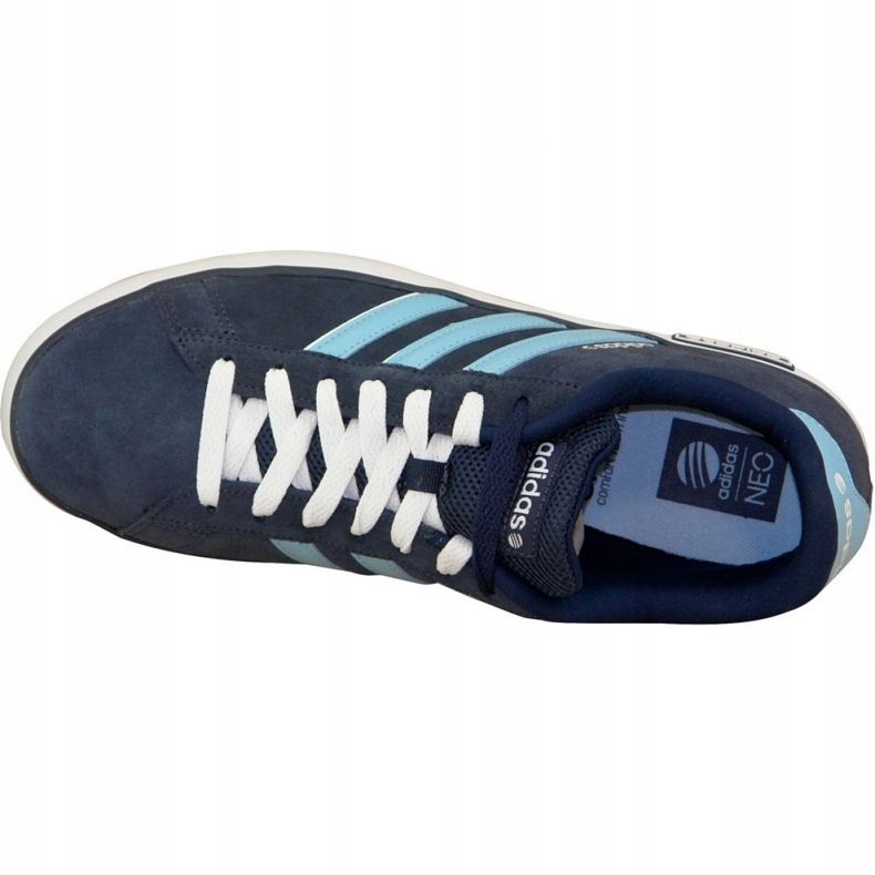 Boty adidas Derby Vulc M F76585 námořnická modř modrý 2
