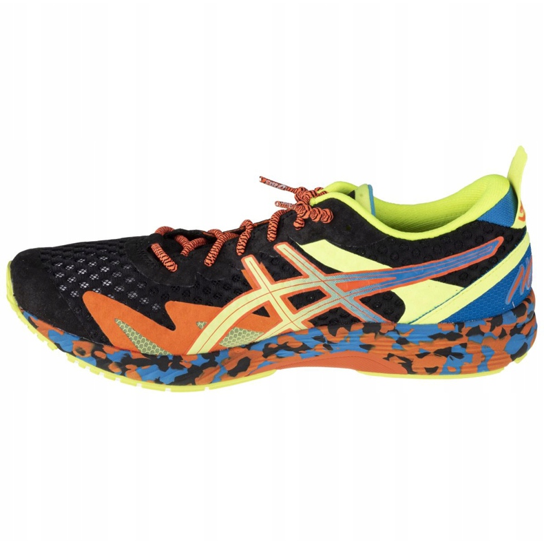 Boty Asics Gel-Noosa Tri 12 M 1011B277-005 černá modrý oranžový žlutá 1