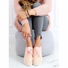 Růžová dámská sportovní obuv B0-70 růžová růžový 1