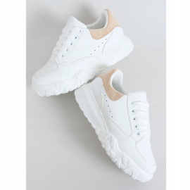 Bílé dámské tenisky VL124P Beige bílý 1