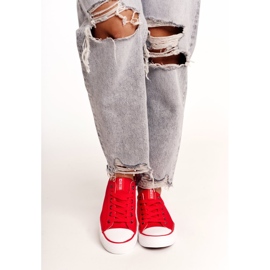 Dámské tenisky Low Big Star červené DD274339 1