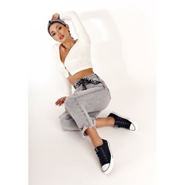 Dámské tenisky Big Star Rubber Toe černé DD274338 černý 1