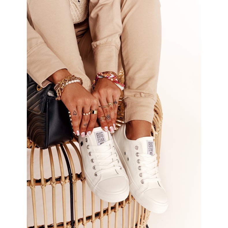 Dámské tenisky Big Star White V274869 bílý 2