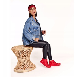 Dámské tenisky Big Star Red V274529 červené 1