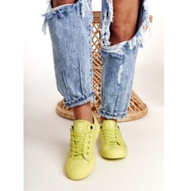 Dámské tenisky Big Star Lime AA274012 žlutá 1