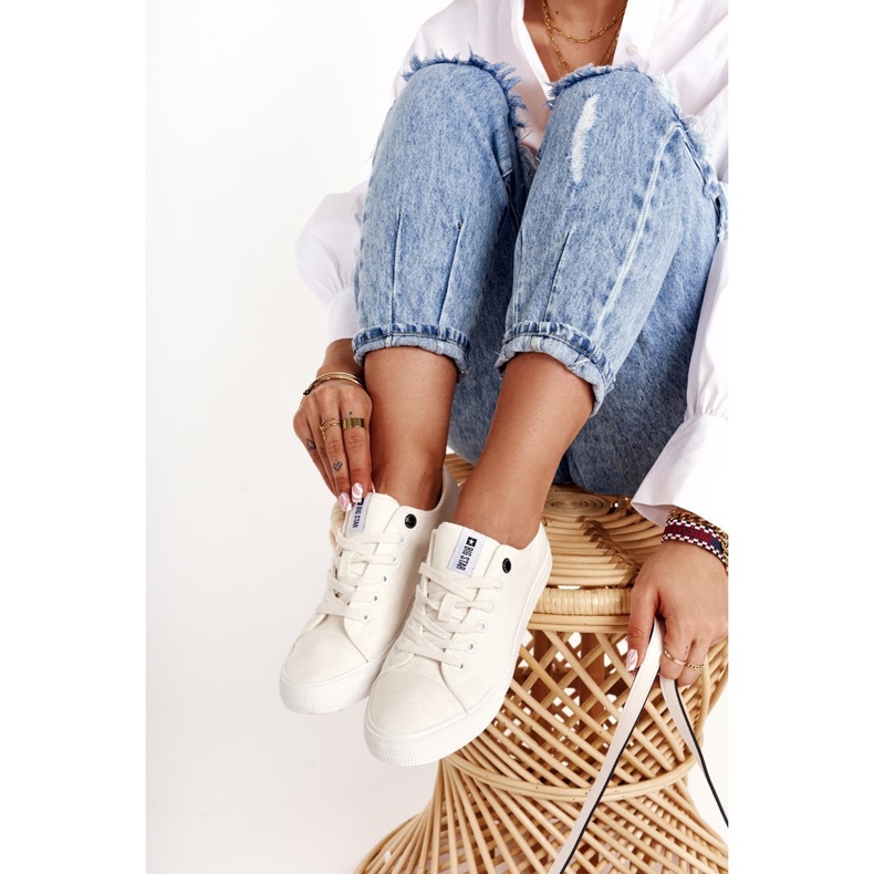 Dámské tenisky Big Star White DD274451 bílý 2