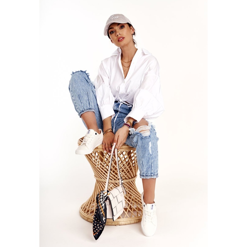 Dámské tenisky Big Star White DD274451 bílý 1