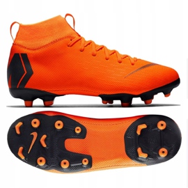 Kopačky Nike Mercurial Superfly 6 Academy Gs Mg Jr AH7337-810 oranžový 2
