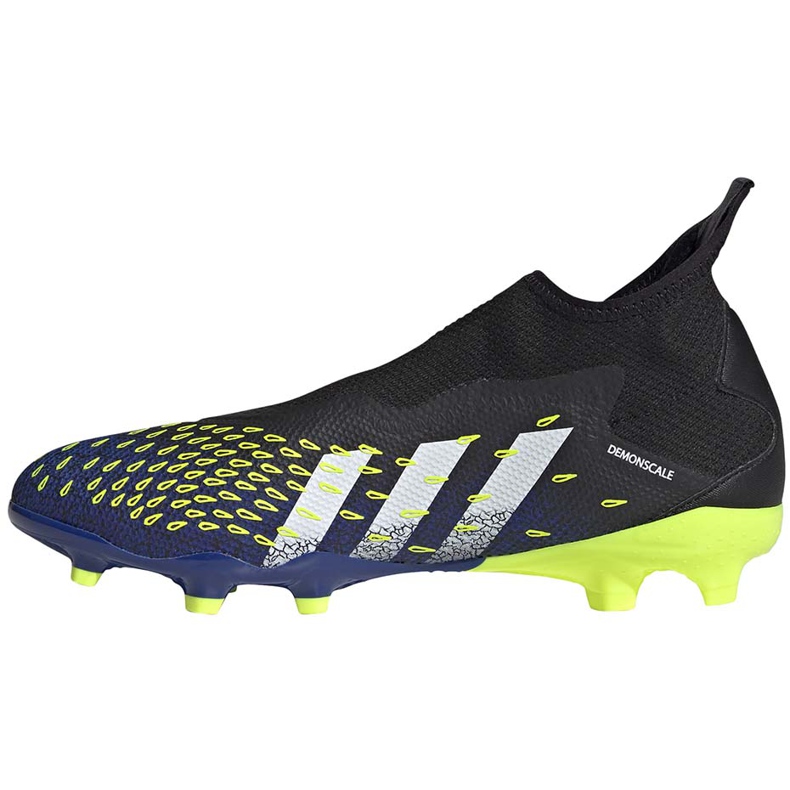 Kopačky adidas Predator Freak.3 Ll Fg black-navy-green FY0617 černý černý 1