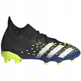 Kopačky adidas Predator Freak.1 Fg Junior černé-tmavě zelené FY0744 černá černá 1