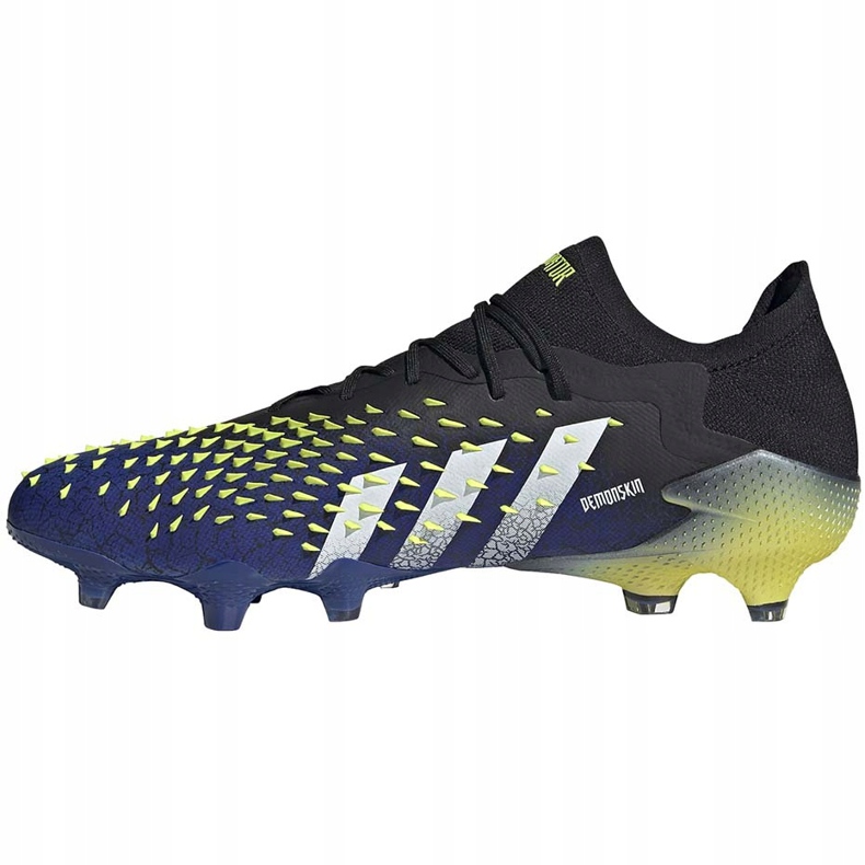 Kopačky adidas Predator Freak.1 L Fg černo-modro-zelené FY0745 černá 2