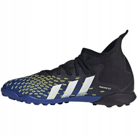 Kopačky adidas Predator Freak.3 Tf Junior černé a modré FY0624 černý černý 1