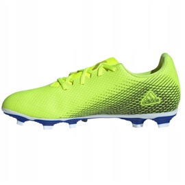 Kopačky Adidas X Ghosted.4 FxG M FW6953 vícebarevný zelený 1