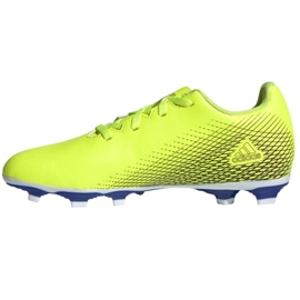 Kopačky Adidas X Ghosted.4 FxG Jr FW6933 vícebarevný žluť 1