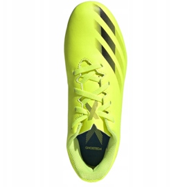 Kopačky Adidas X Ghosted.4 FxG Jr FW6933 vícebarevný žluť 2