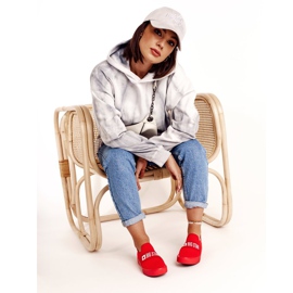 Dámské tenisky Nazouvací Big Star FF274220 červená červené 2