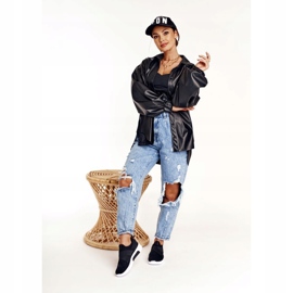 Dámské sportovní boty Nazouvací paměťový pěnový systém Big Star FF274890 černý černá 1