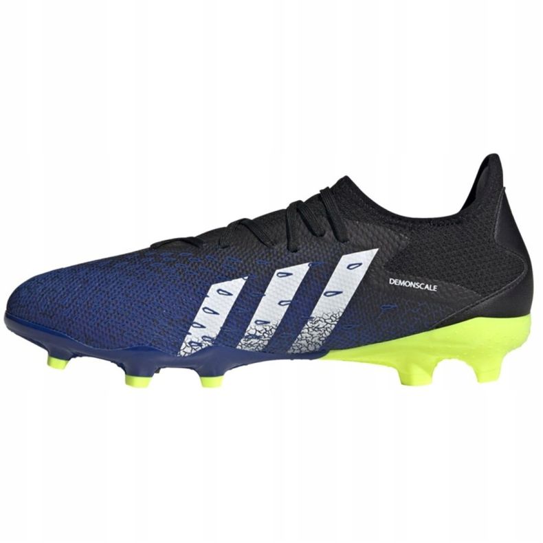 Kopačky Adidas Predator Freak.3 L Fg M FY0615 bílá, černá, královská černý 1