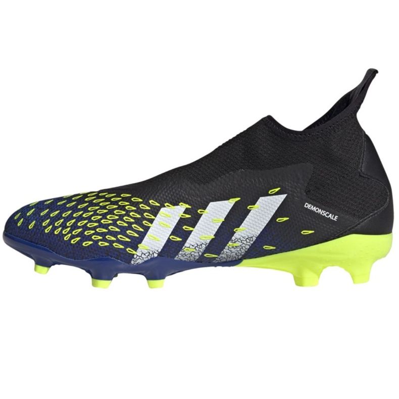 Kopačky Adidas Predator Freak.3 Ll Fg M FY0617 bílá, černá, královská černý 1