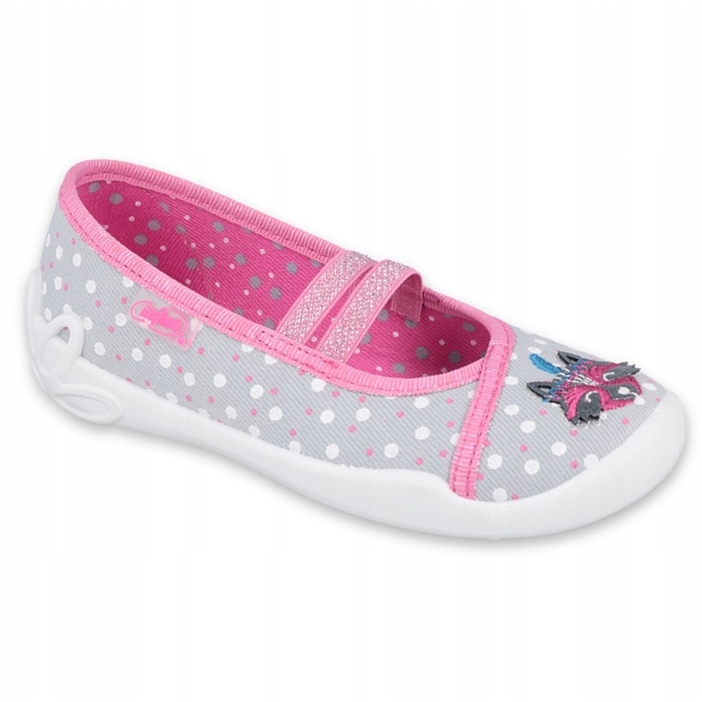 Dětské boty Befado 116X285 růžový šedá 1