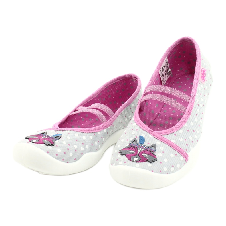 Dětské boty Befado 116X285 růžový šedá 3