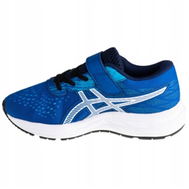 Asics Pre Excite 7 Ps Jr 1014A101-401 bílý námořnická modř modrý 1