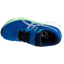 Asics Pre Excite 7 Ps Jr 1014A101-401 bílý námořnická modrá modrý 2 Asics Pre Excite 7 Ps Jr 1014A101-401 bílý námořnická modrá modrý 2