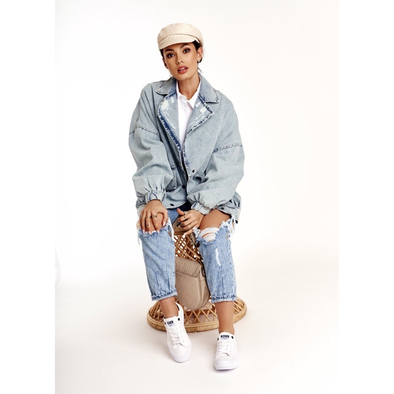 Dámské tenisky Big Star FF274245 bílé bílý 1