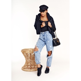 Dámské tenisky Big Star FF274248 černé černý 2