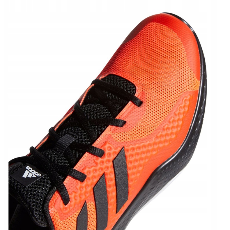 Boty Adidas FitBounce Trainer M EE4600 černý pomerančový 4