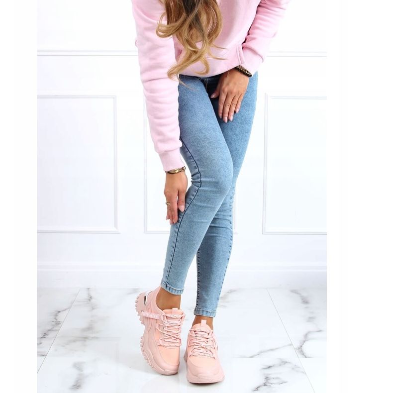 Růžová sportovní obuv BL211P Pink růžový 1
