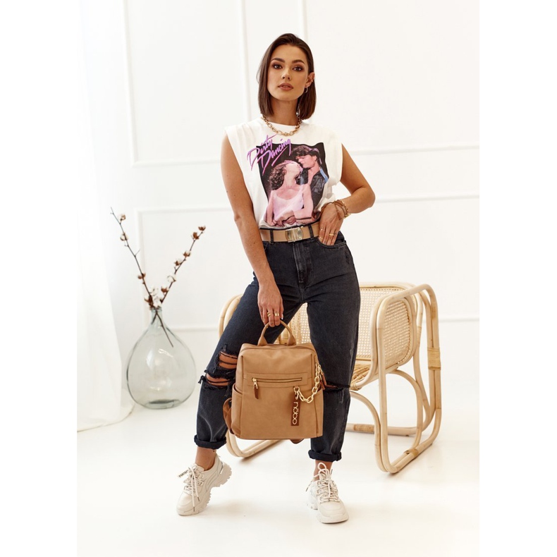 PS1 Dámské tenisky na masivní podrážce béžové robustní béžový 1