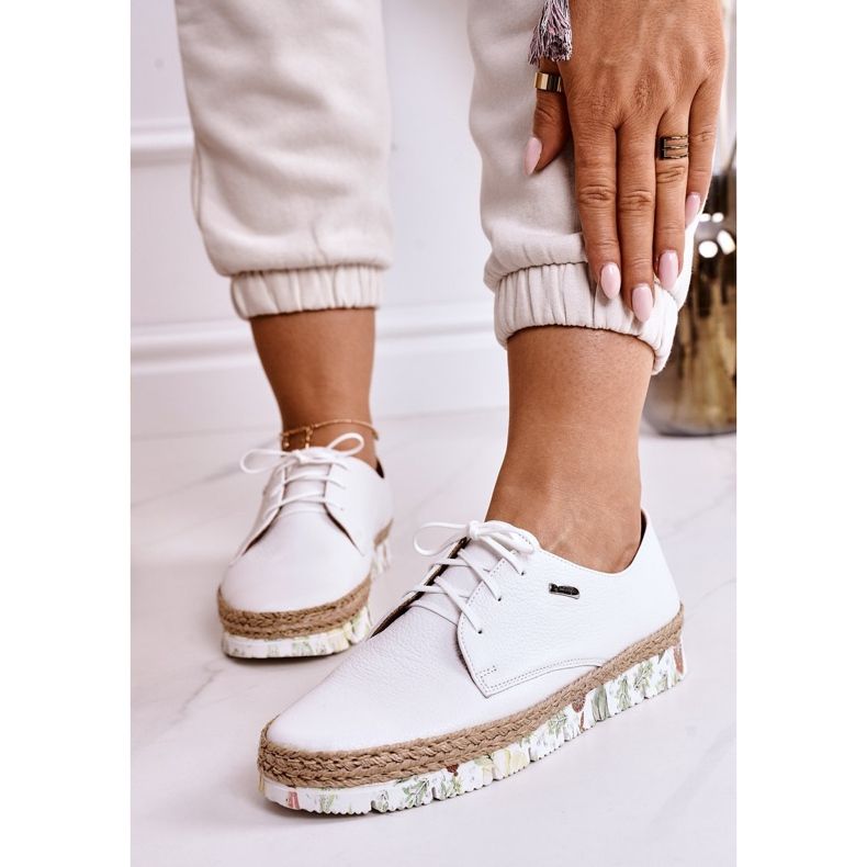 Dámské kožené boty Maciejka White 0293611 bílý 2 Dámské kožené boty Maciejka White 0293611 bílý 2