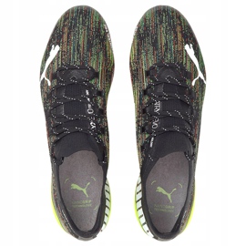 Kopačky Puma Ultra 1.2 Fg Ag černo-zeleno-červené 106299 02 1