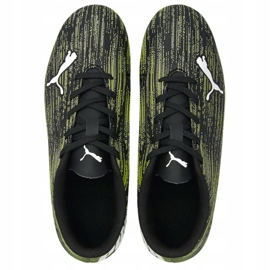 Kopačky Puma Ultra 4.2 Fg Ag Junior černo-zelené 106364 04 černá / zelená černá 1