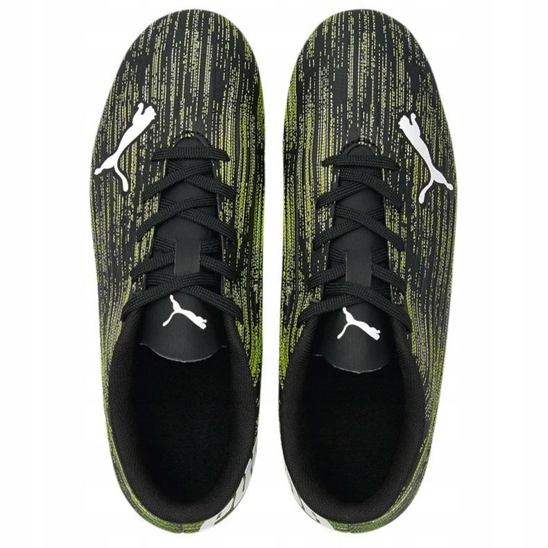 Kopačky Puma Ultra 4.2 Fg Ag Junior černo-zelené 106364 04 černá / zelená černá 1