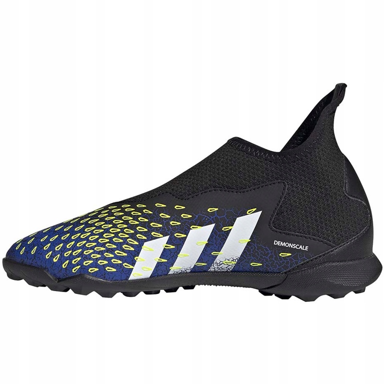 Adidas Predator Freak.3 Ll Tf Dětské kopačky černé a bílé FY0997 černá černá 1