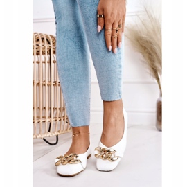 PS1 Elegantní prošívané balerínky s bílým kokosovým řetězem 1 PS1 Elegantní prošívané balerínky s bílým kokosovým řetězem 1