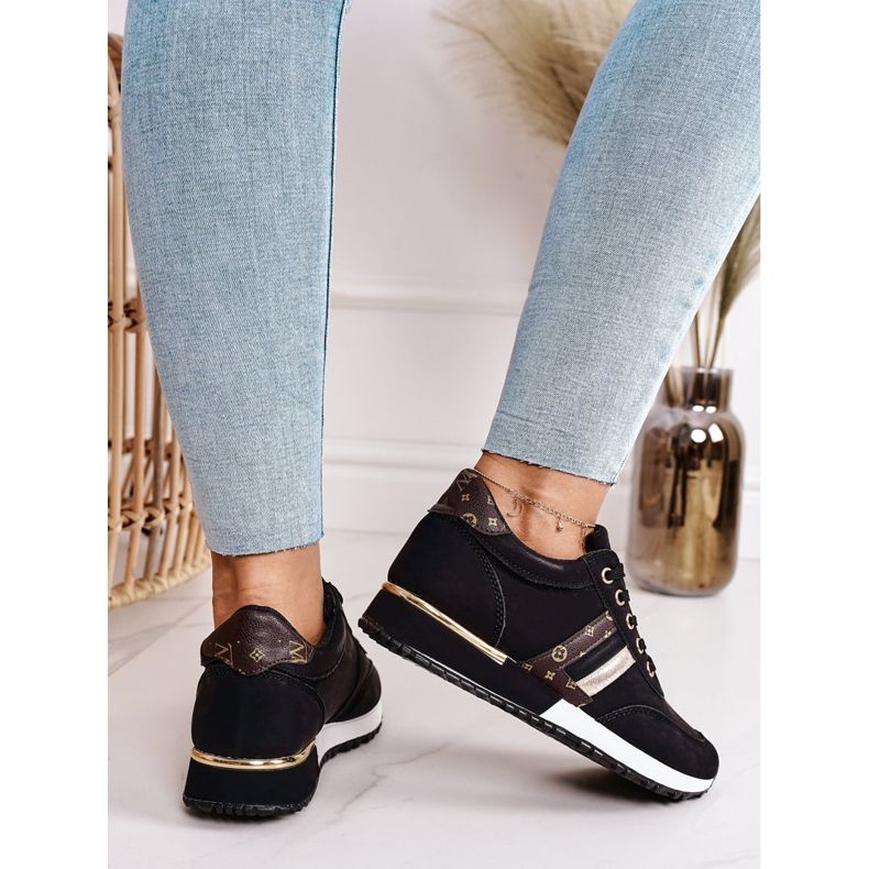 Dámské sportovní boty Tenisky černé životní styl černá 1