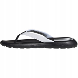 Dámské dámské pantofle Comfort Flip Flop Adidas EG2065 bílý černý 2