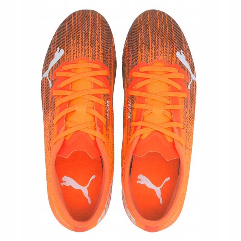 Kopačky Puma Ultra 1.1 Fg Ag Junior 106097 01 pomerančový pomerančový 1